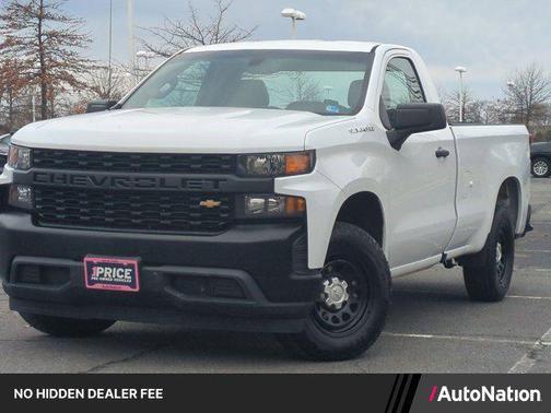 Summit White 2020 Chevrolet Silverado 1500 WT
