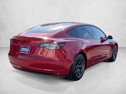 Red Multi-Coat 2022 Tesla Model 3 Standard Range