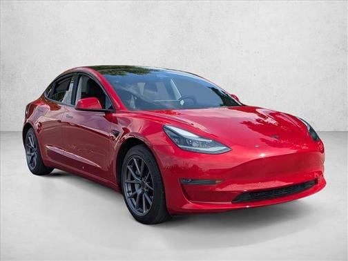 Red Multi-Coat 2022 Tesla Model 3 Standard Range