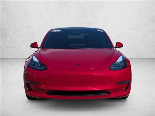 Red Multi-Coat 2022 Tesla Model 3 Standard Range