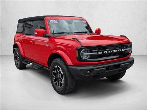 Race Red 2023 Ford Bronco Outer Banks