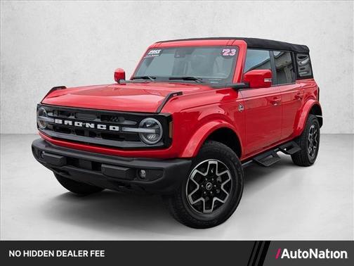 Race Red 2023 Ford Bronco Outer Banks