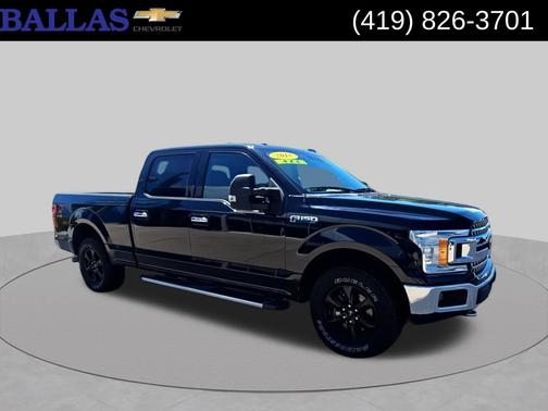 Shadow Black 2018 Ford F-150 XLT