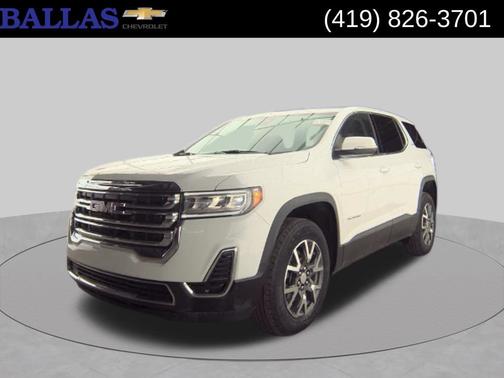 Summit White 2023 GMC Acadia SLE