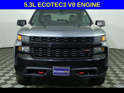 Satin Steel Metallic 2020 Chevrolet Silverado 1500 Custom Trail Boss