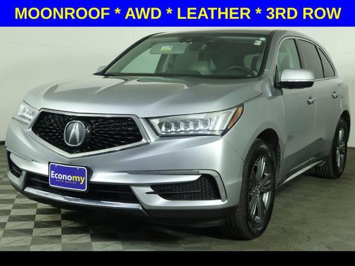 Lunar Silver Metallic 2019 Acura MDX 3.5L
