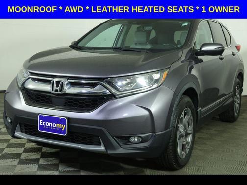 Gray 2019 Honda CR-V EX-L