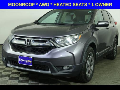 Gray 2019 Honda CR-V EX-L