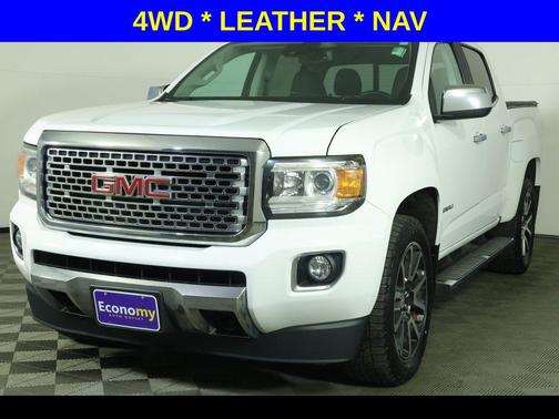 Summit White 2017 GMC Canyon Denali
