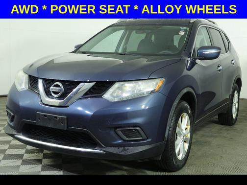 Arctic Blue Metallic 2015 Nissan Rogue SV