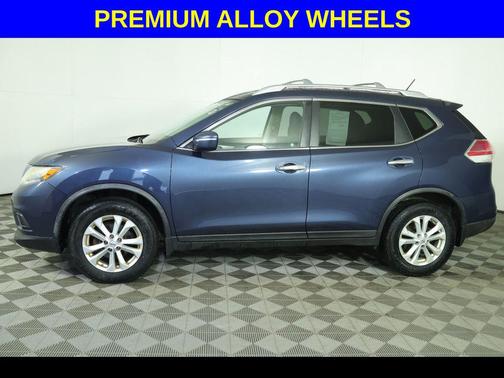 Arctic Blue Metallic 2015 Nissan Rogue SV