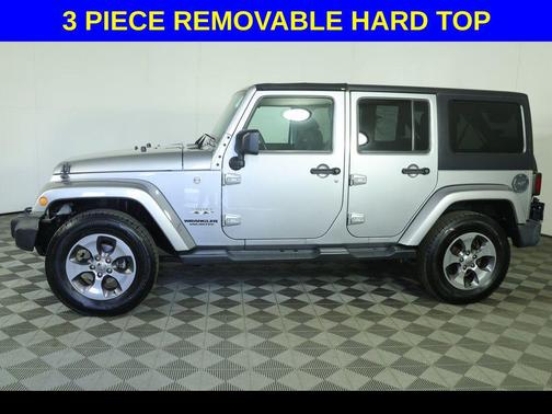 Billet Silver Metallic Clearcoat 2016 Jeep Wrangler Unlimited Sahara