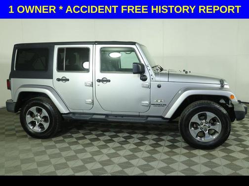 Billet Silver Metallic Clearcoat 2016 Jeep Wrangler Unlimited Sahara