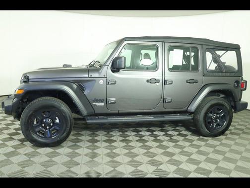 Granite Crystal Metallic Clearcoat 2021 Jeep Wrangler Unlimited Sport