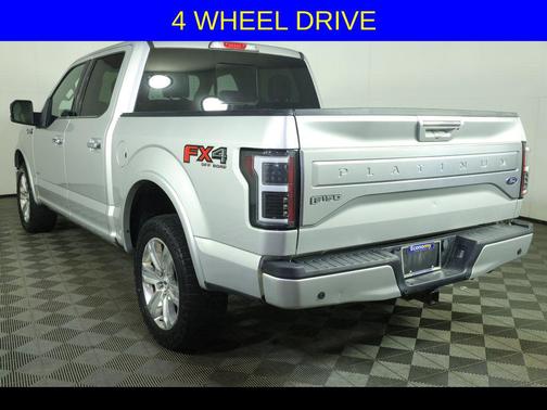Ingot Silver 2016 Ford F-150 Platinum