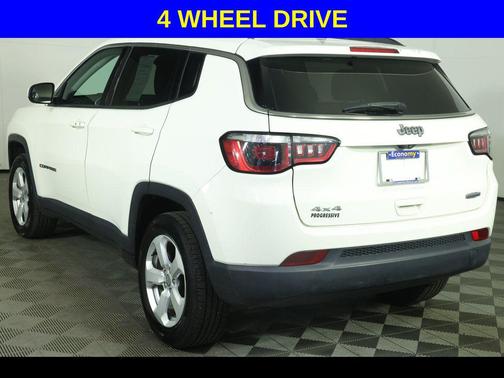 White Clearcoat 2018 Jeep Compass Latitude
