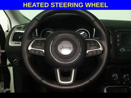 White Clearcoat 2018 Jeep Compass Latitude