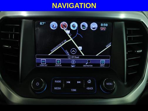 Quicksilver Metallic 2019 GMC Acadia SLT-2