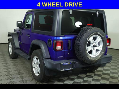 Ocean Blue Metallic Clearcoat 2019 Jeep Wrangler Sport S
