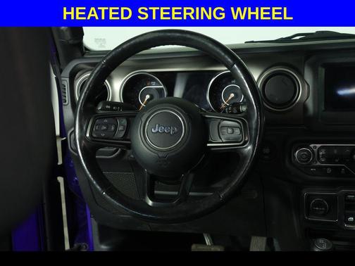Ocean Blue Metallic Clearcoat 2019 Jeep Wrangler Sport S
