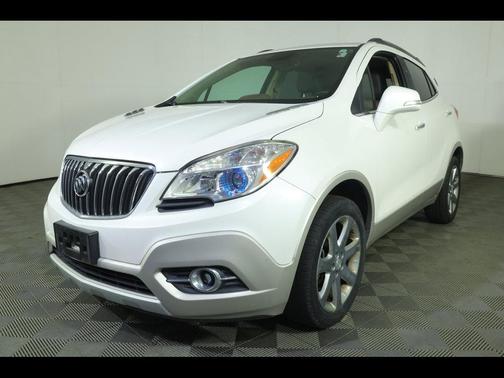 White Pearl Metallic 2016 Buick Encore Leather