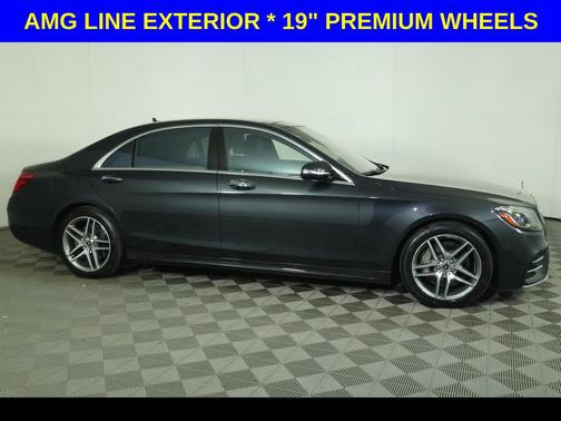 Black 2019 Mercedes-Benz S-Class 4MATIC