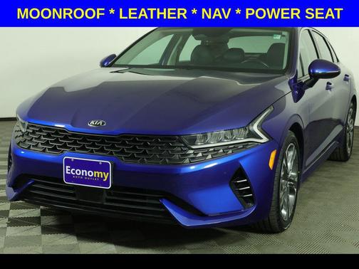 Sapphire Blue 2021 Kia K5 EX