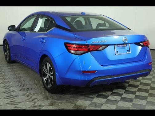 Electric Blue Metallic 2021 Nissan Sentra SV