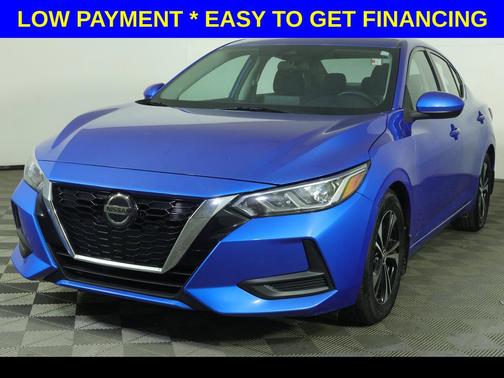 Electric Blue Metallic 2021 Nissan Sentra SV