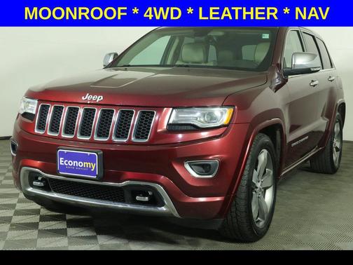 Velvet Red Pearlcoat 2016 Jeep Grand Cherokee Overland