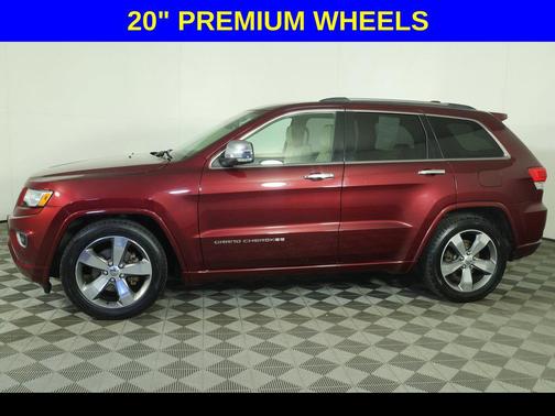 Velvet Red Pearlcoat 2016 Jeep Grand Cherokee Overland
