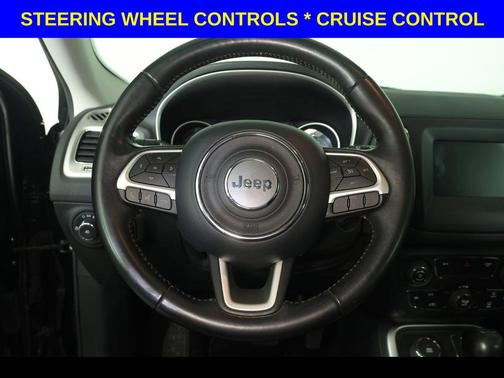 Diamond Black Crystal Pearlcoat 2020 Jeep Compass Latitude