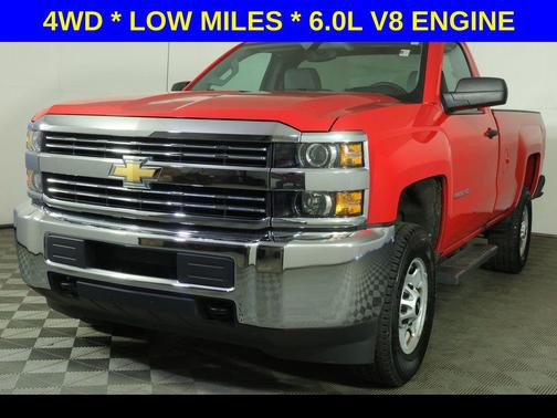 Red Hot 2016 Chevrolet Silverado 2500 WT