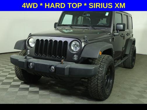 Granite Crystal Metallic Clearcoat 2016 Jeep Wrangler Unlimited Sport