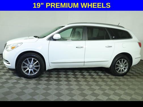 Summit White 2017 Buick Enclave Convenience