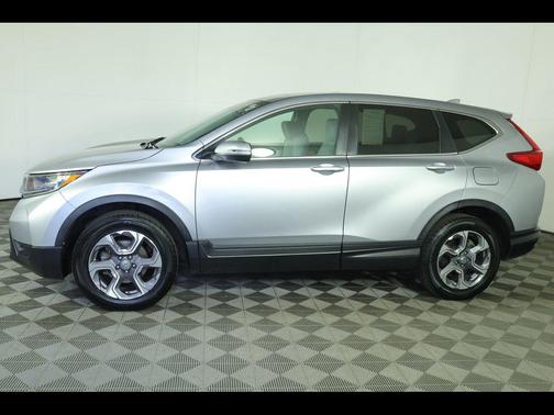 Lunar Silver Metallic 2018 Honda CR-V EX-L