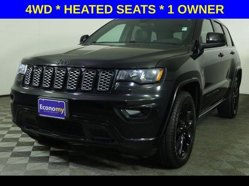 Diamond Black Crystal Pearlcoat 2018 Jeep Grand Cherokee Altitude