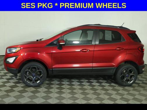 Ruby Red Metallic 2018 Ford EcoSport SES
