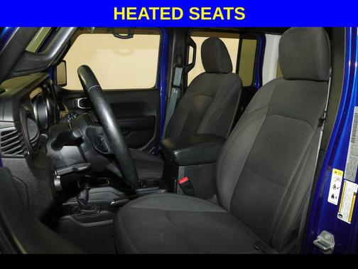 Ocean Blue Metallic Clearcoat 2020 Jeep Wrangler Unlimited Sport