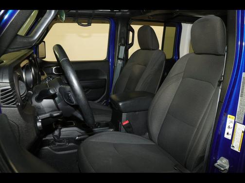 Ocean Blue Metallic Clearcoat 2020 Jeep Wrangler Unlimited Sport