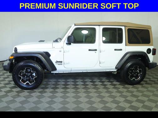 Bright White Clearcoat 2021 Jeep Wrangler Unlimited Sport