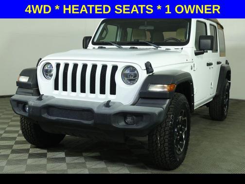 Bright White Clearcoat 2021 Jeep Wrangler Unlimited Sport