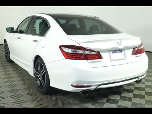 White Orchid Pearl 2016 Honda Accord Sport