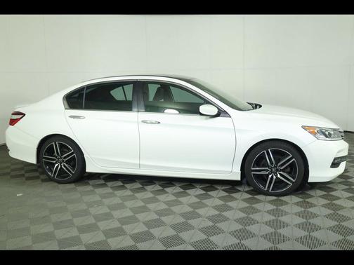 White Orchid Pearl 2016 Honda Accord Sport