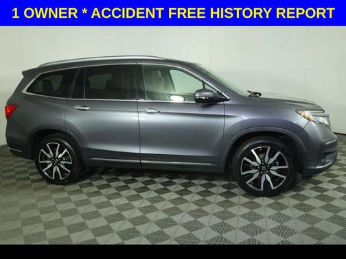 Modern Steel Metallic 2019 Honda Pilot Touring 8-Passenger