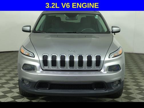 Billet Silver Metallic Clearcoat 2017 Jeep Cherokee Latitude