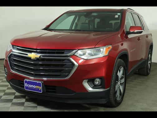 Cajun Red Tintcoat 2018 Chevrolet Traverse LT Leather