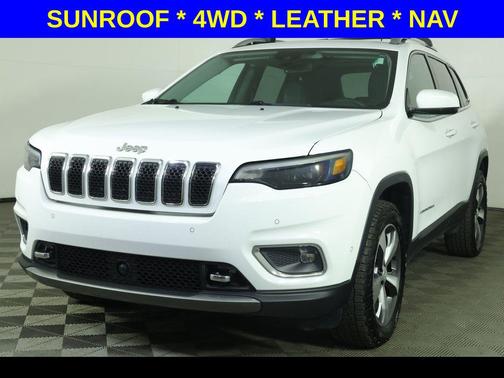 Bright White Clearcoat 2021 Jeep Cherokee Limited