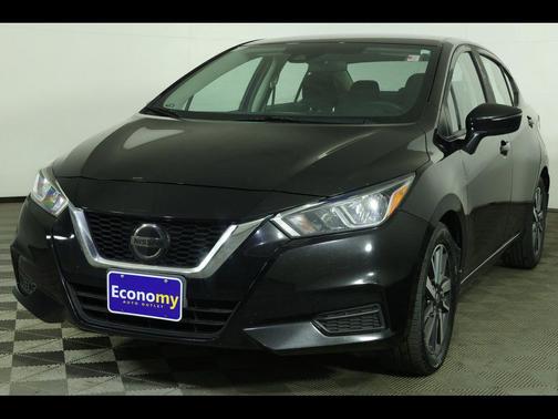 Super Black 2021 Nissan Versa 1.6 SV