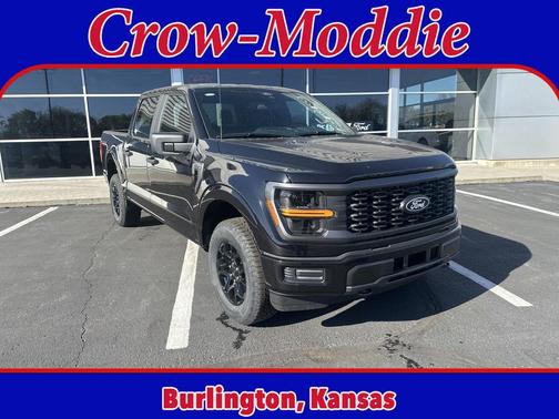 Agate Black Metallic 2025 Ford F-150 STX Truck